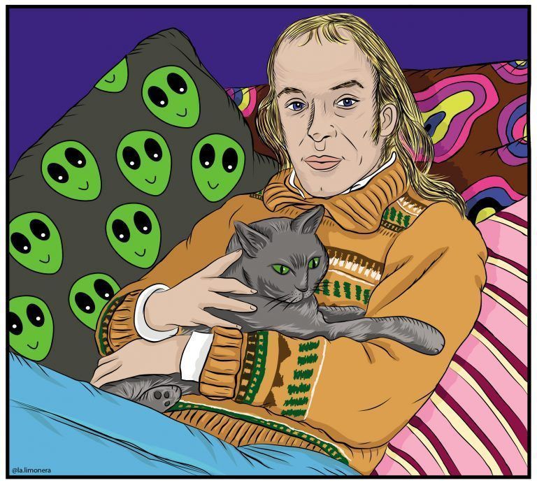 brian eno ilustracion