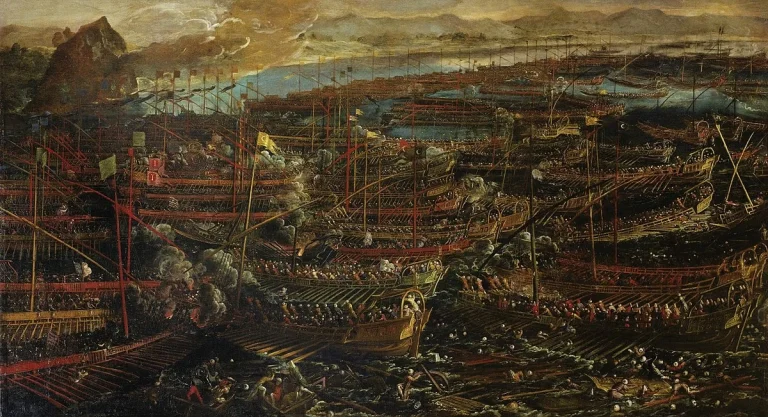 la batalla de lepanto tintoretto
