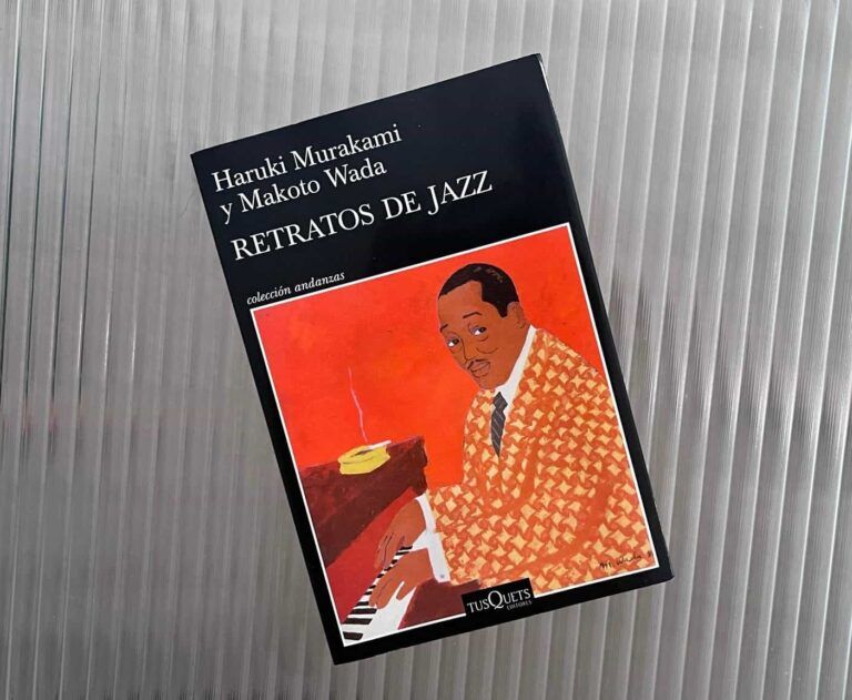 Portada del libro Retratos de jazz, de Haruki Murakami y Makoto Wada (Tusquets)